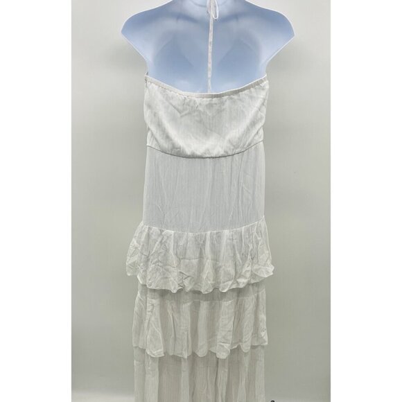 INC International Concepts Womens Large Sleeveless Halter-Neck Maxi Dress $119 - Picture 4 of 8